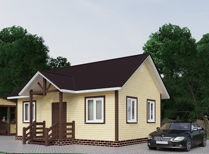 Купить дом 8 на 8 в Усинске цена от 842238 руб