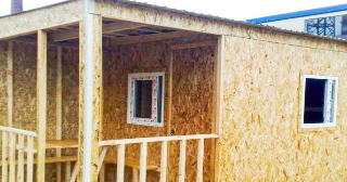 Сарай из дерева под ключ в Усинске – строительствопо цене от 41592 рублей