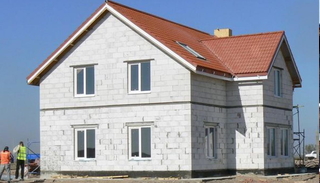 Построить двухэтажный дом из газобетона в Усинске - Строй-Снс от 135174 рублей